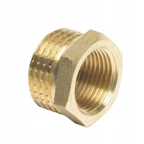 Reduktor mosiężny 1/2 "do 3/8" 2-pak do instalacji wodociągowych, gazowych EAN (GTIN) 5905204679067