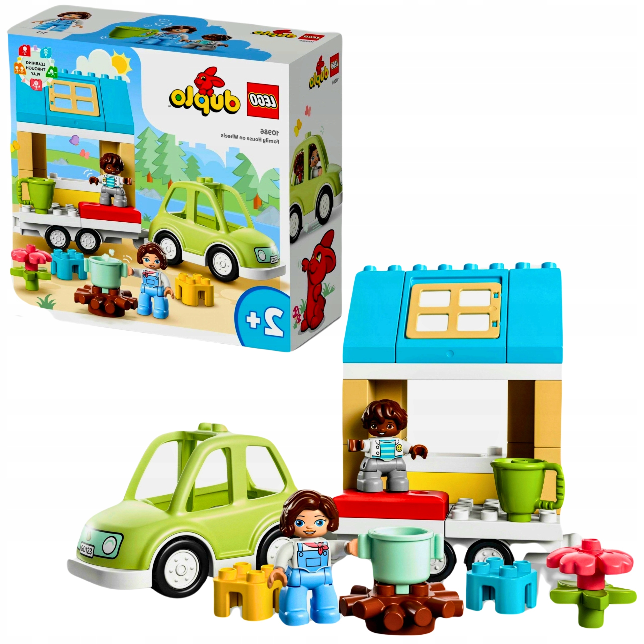 Lego Duplo Town Rodinný domek na kolečkách 10986 Dárek k Vánocům Dárek!