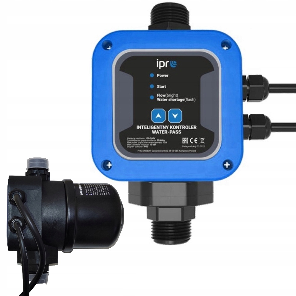 Inteligentný Tlakový Regulátor Čerpadiel Ipro Water-pass 2 Ibo