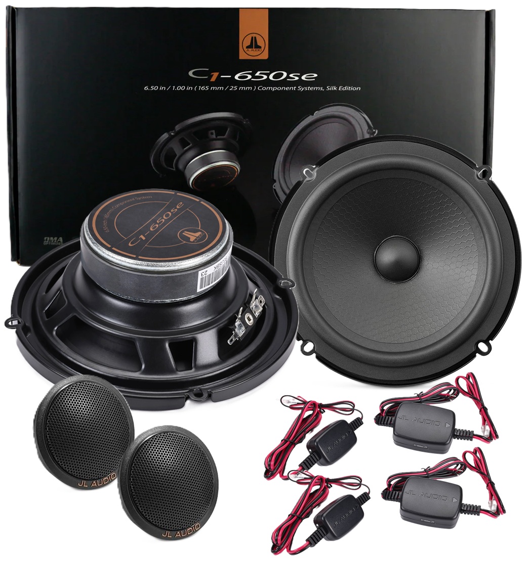 Jl Audio C1-650se 2-drożny System Odseparowany 165mm Łatwy Montaż