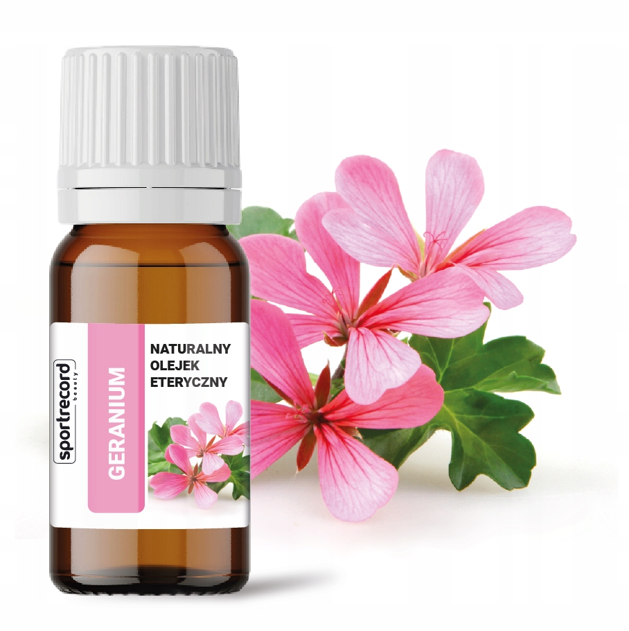 Olejek eteryczny geraniowy Geranium 100% Naturalny 10ml