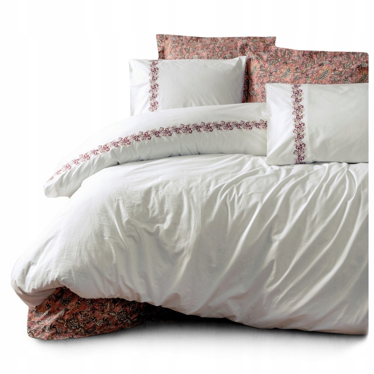 Posteľná Bielizeň 200x220 Sada 6 kusov Bavlna Mert Majestic 04