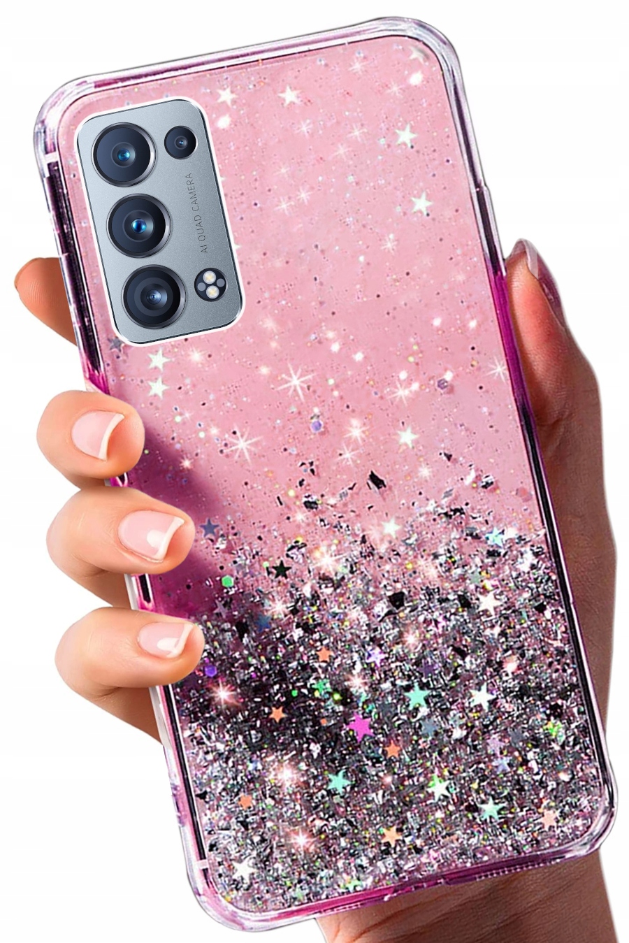 

Etui Glitter Brokat Case Do Oppo Reno 6 Pro 5G