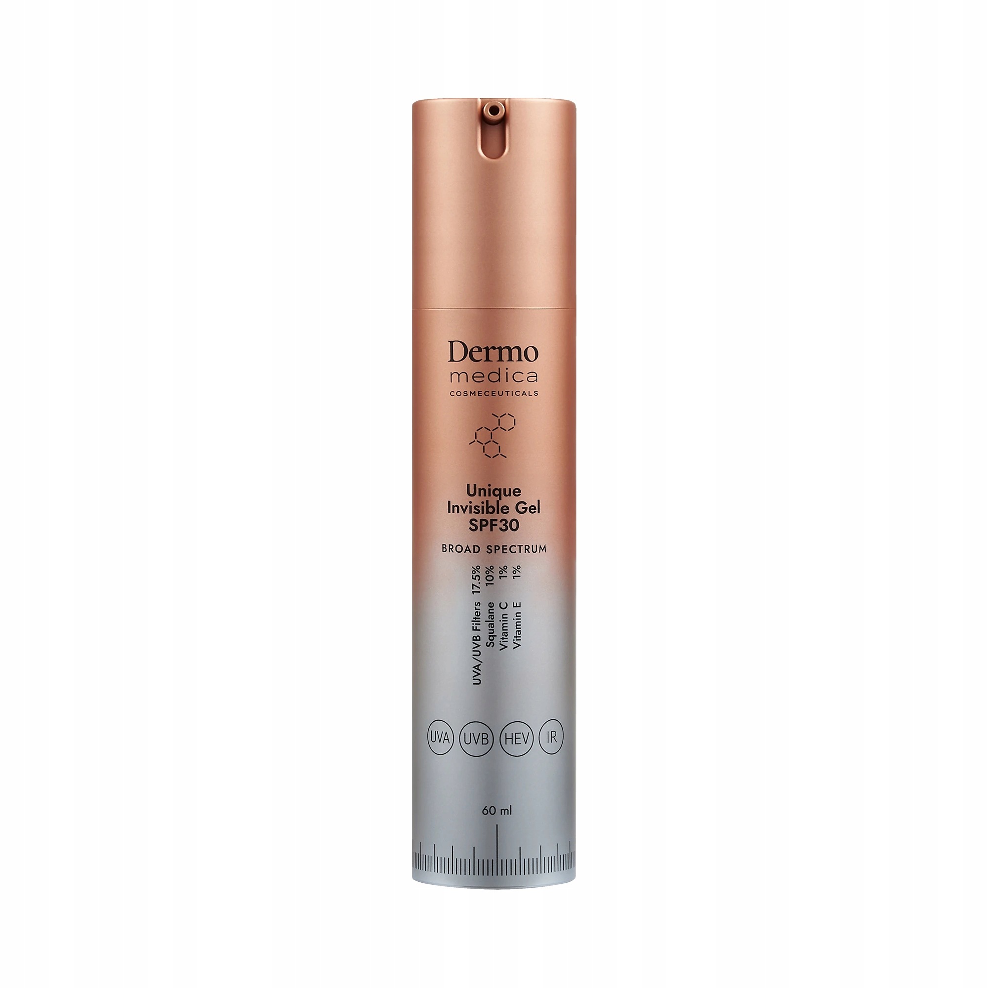 Dermomedica Unique Invisible Gel Spf 30 60ml