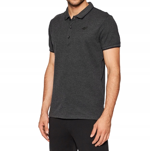 

4F Nowa Męska Koszulka Polo T-shirt TSM357-23M XXL