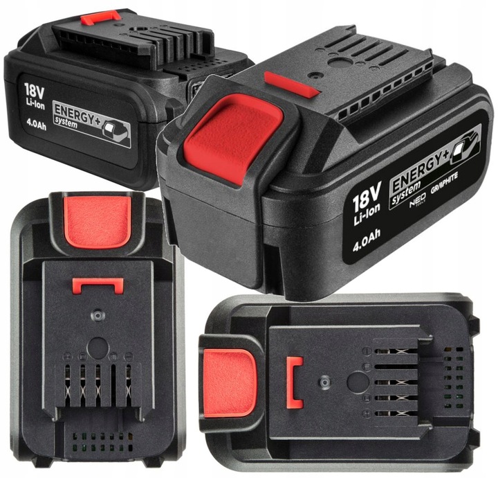 GRAPHITE ENERGY+ Akumulator 18V 4Ah 58G004