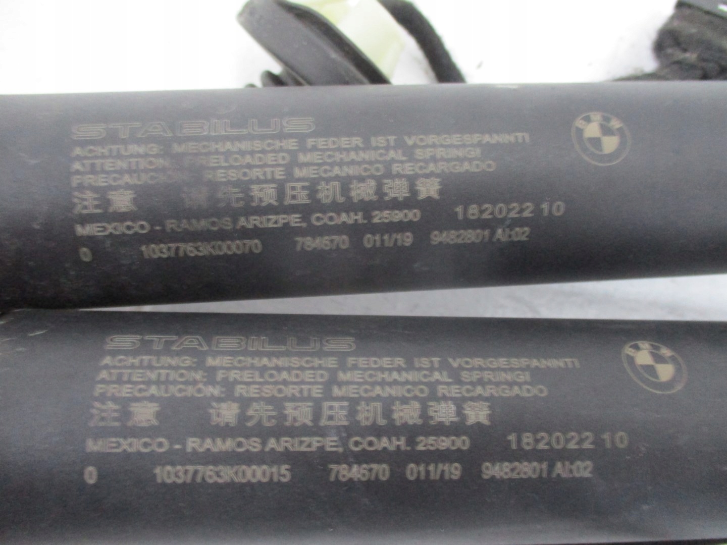 Dämpfer heckklappe heck BMW X6 M F96 9482801
