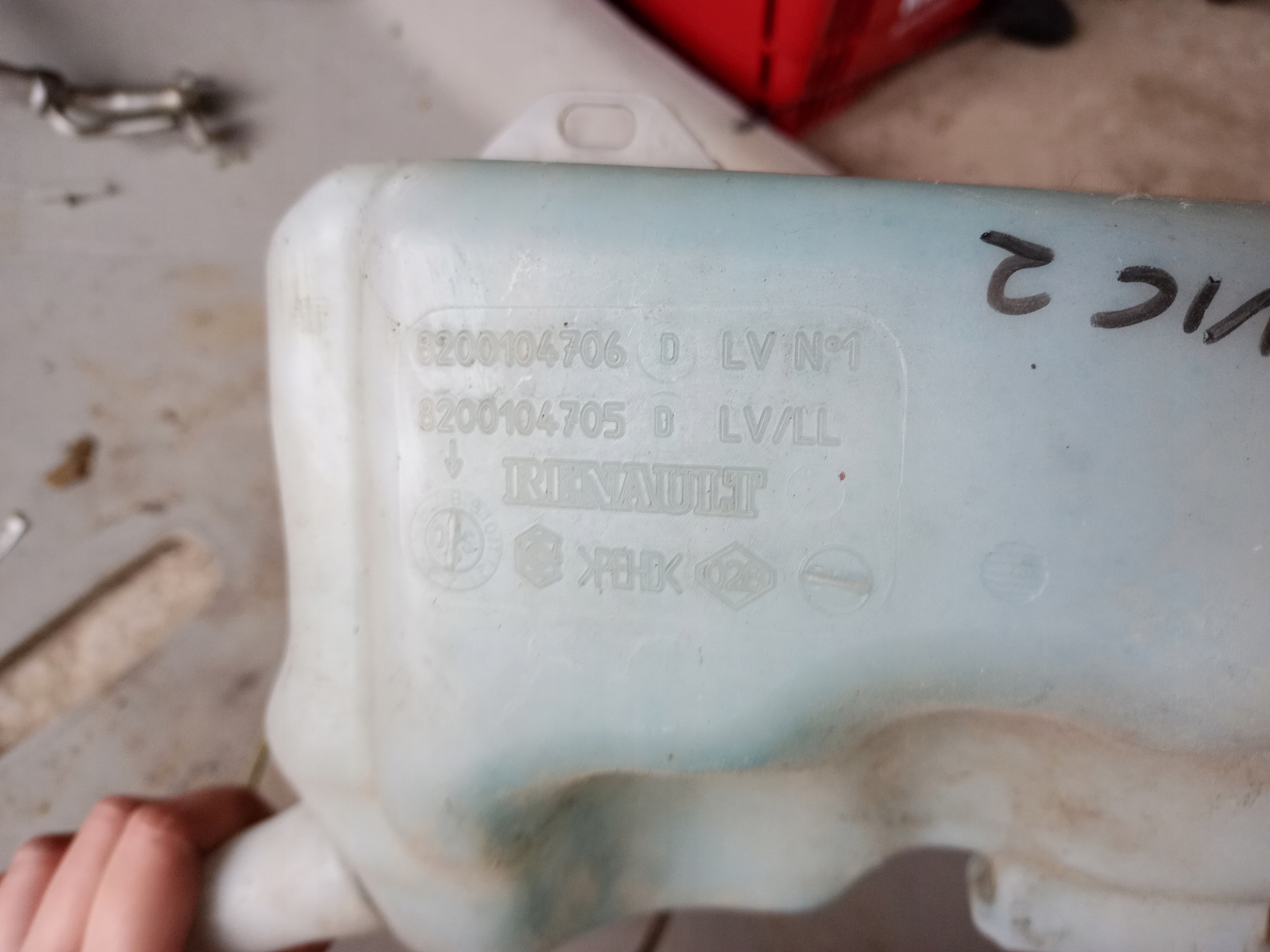 serbatoio LIQUIDO LAVAFARI RENAULT SCENIC 8200104706