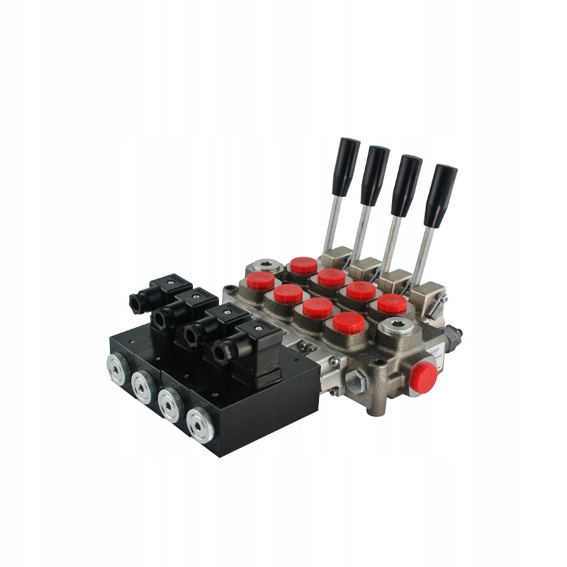4-sekční hydraulický rozdělovač