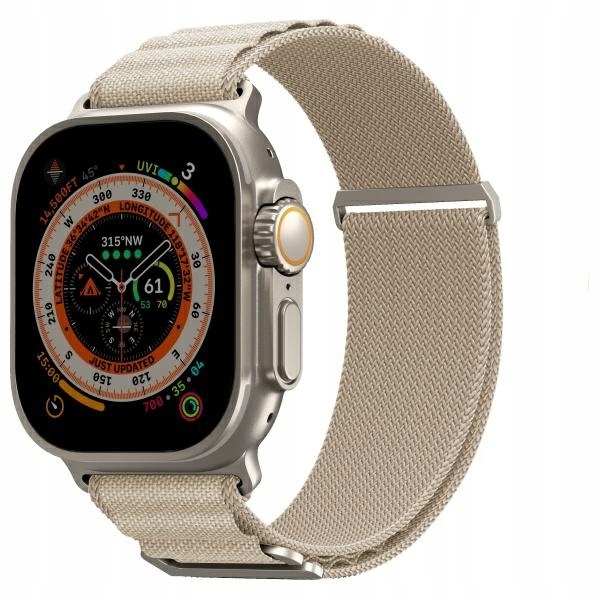 Pásek pro Apple Watch Ultra 49 mm Skinarma Kobu Slonová kost