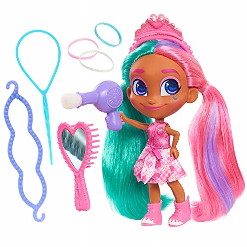 HAIRDRABLES COLOR MAGIC LALKA + AKCESORIA FIOLET Wiek dziecka 7 lat +