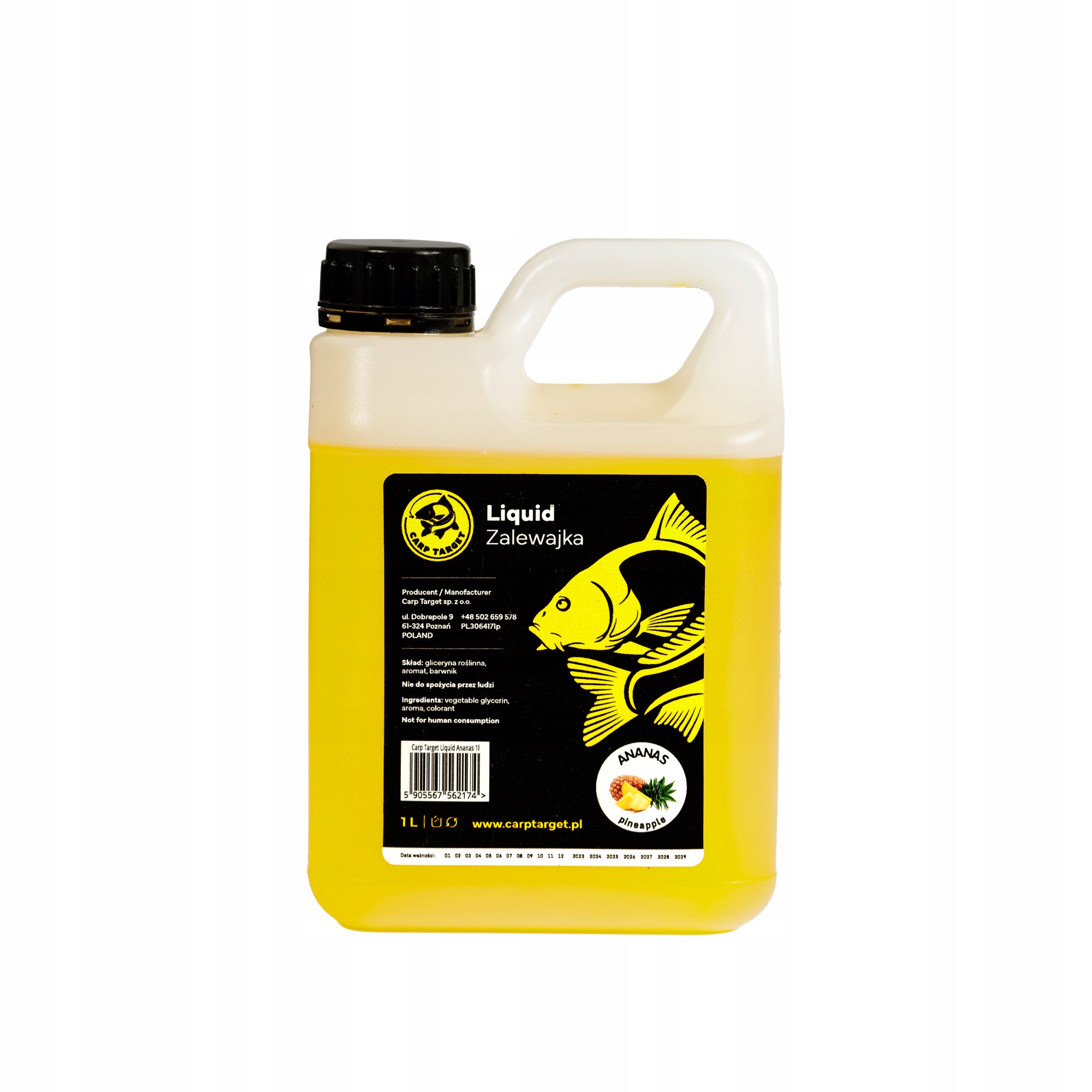 Liquid Ananas Gęsty Booster 1L PVA Friendly Marka Carp Target