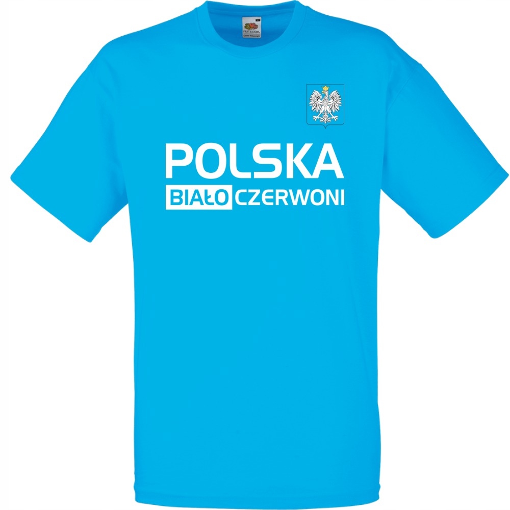 

Koszulka kibic kibica reprezentacja M lazurowa