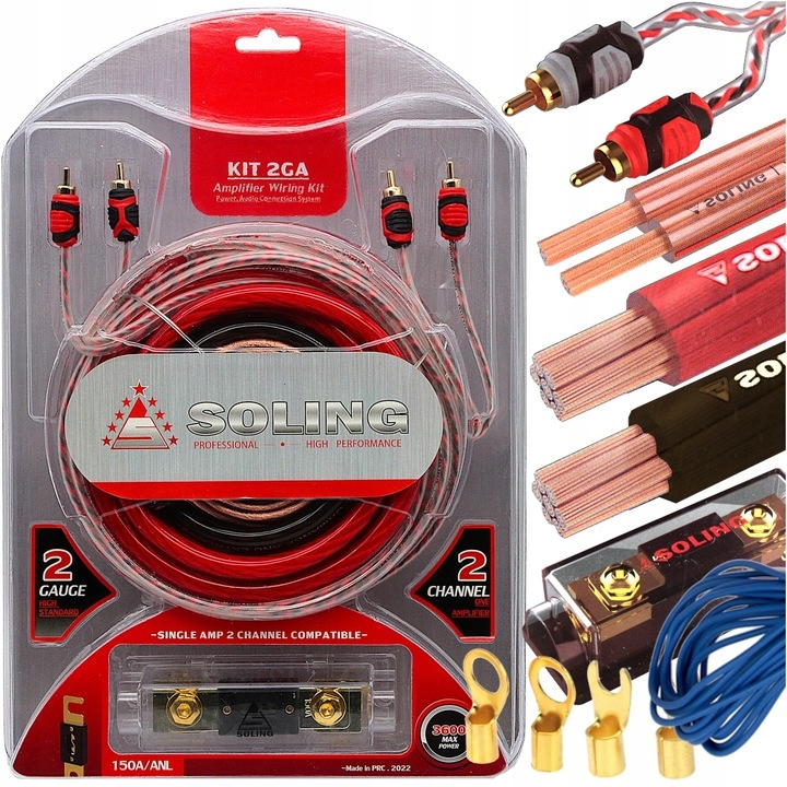 Sada káblov pre zosilňovač 2 Ga