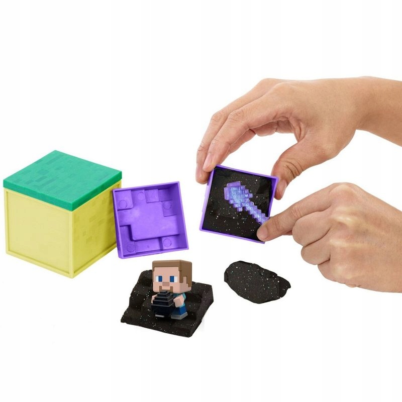 MINECRAFT MINI MINING ZŁOTA SIEKIERA FIGURKA Marka Mattel