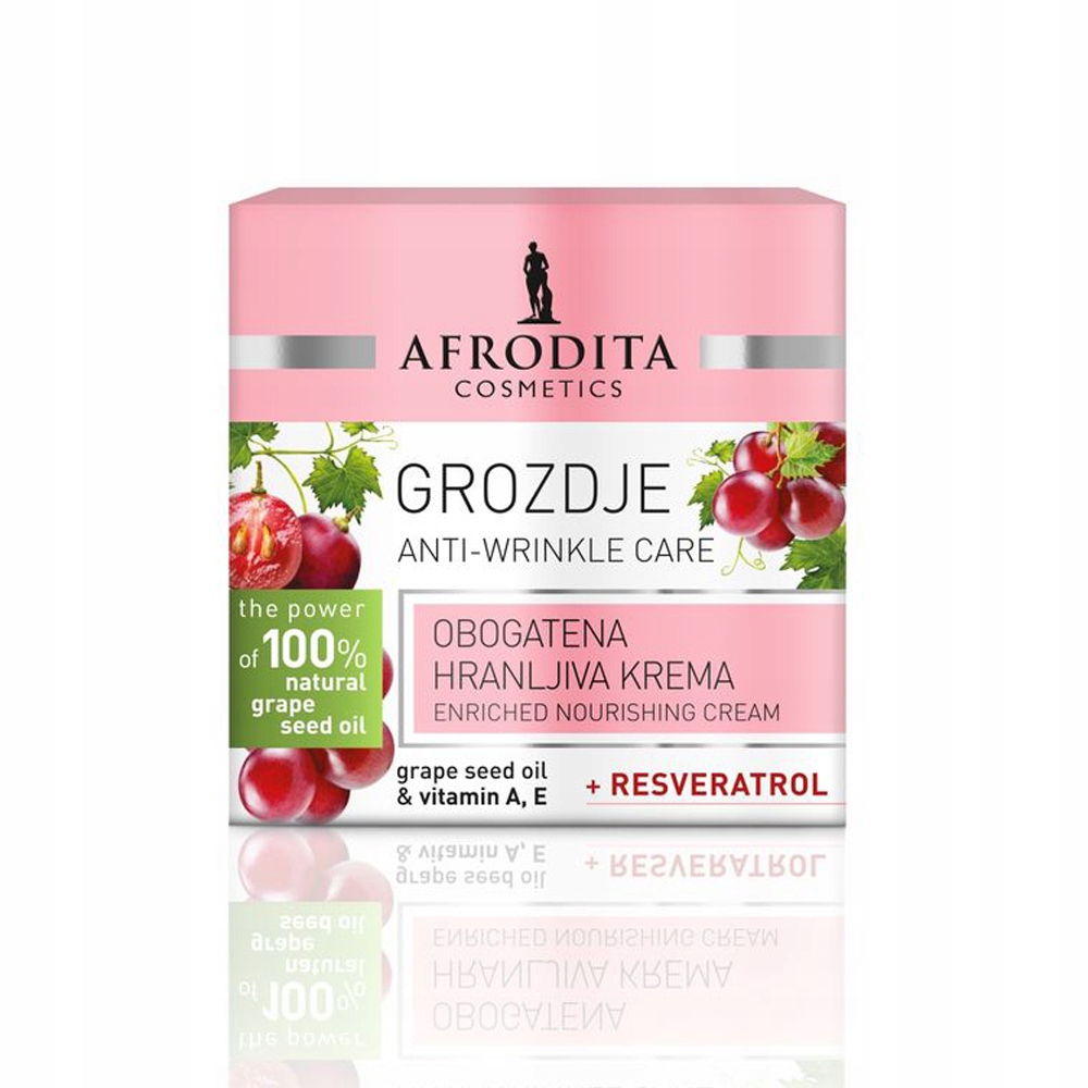 Afrodita Grapes Krem odżywczy do twarzy