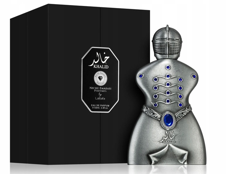 Lattafa Niche Emarati Khalid 80ML Parfémovaná Voda Pro Muže Dámské Parfémy