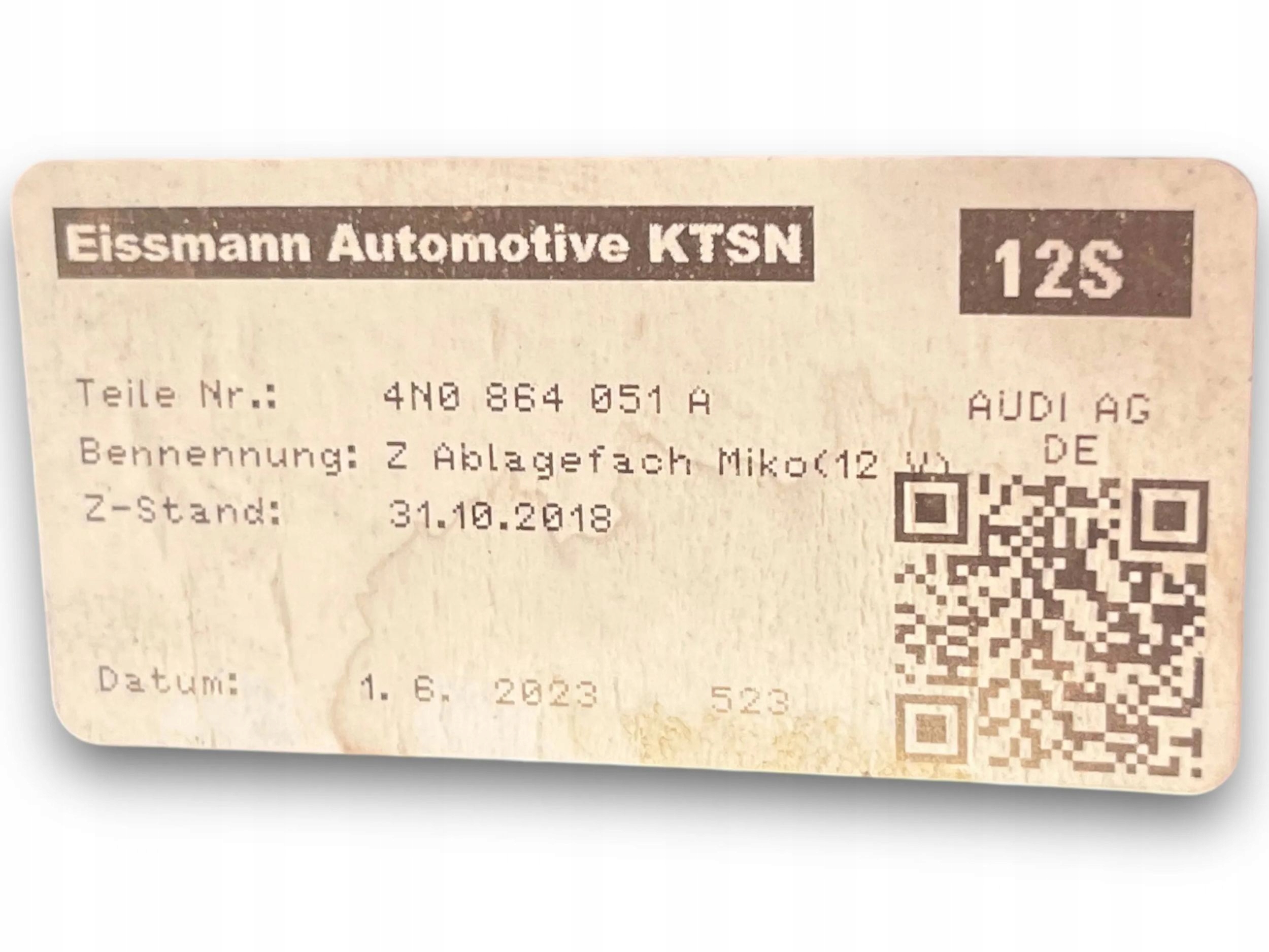 Blende Abdeckung z Abdeckung Audi A8 4N0864051A $J