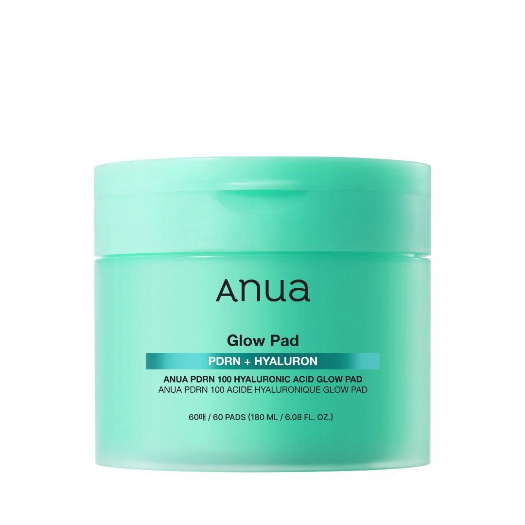 Anua – Pdrn 100 Hyaluronic Acid Glow Pads – 60 Pads