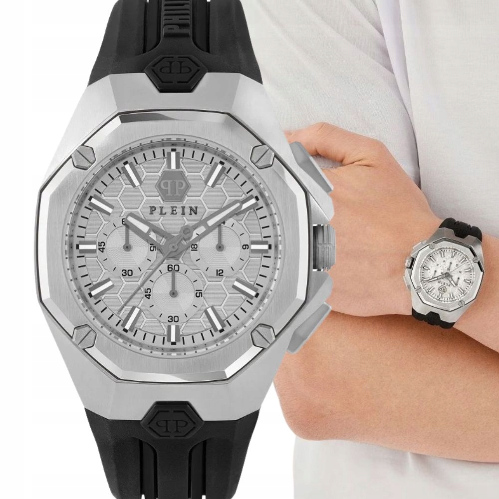 Originální Hodinky Philipp Plein Octagon Hyper Sport Chrono PWTBA0123