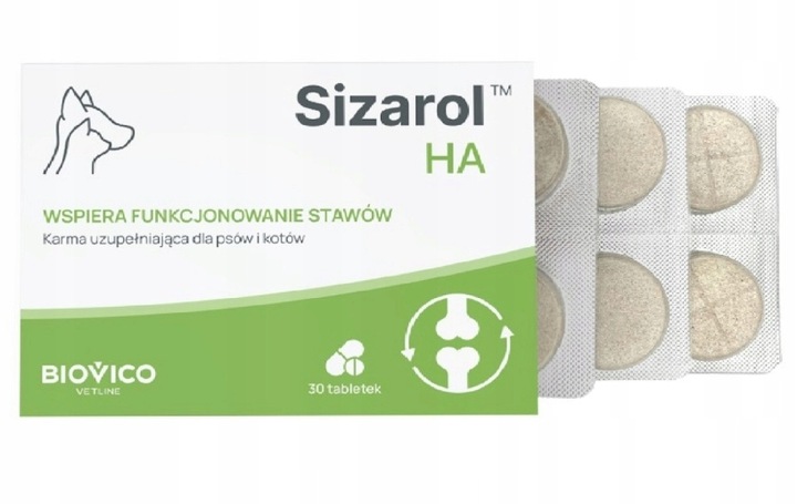 Sizarol Complex Ha 30 kapslí Na Klouby Pro Psa A Kočku