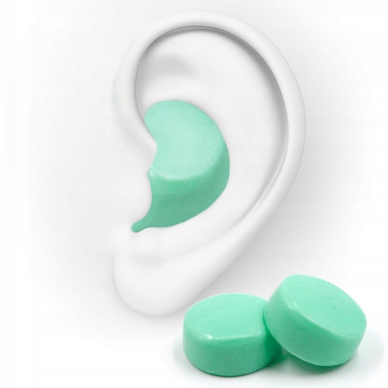 Stopery silikonowe zatyczki do uszu formowane Marka Haspro