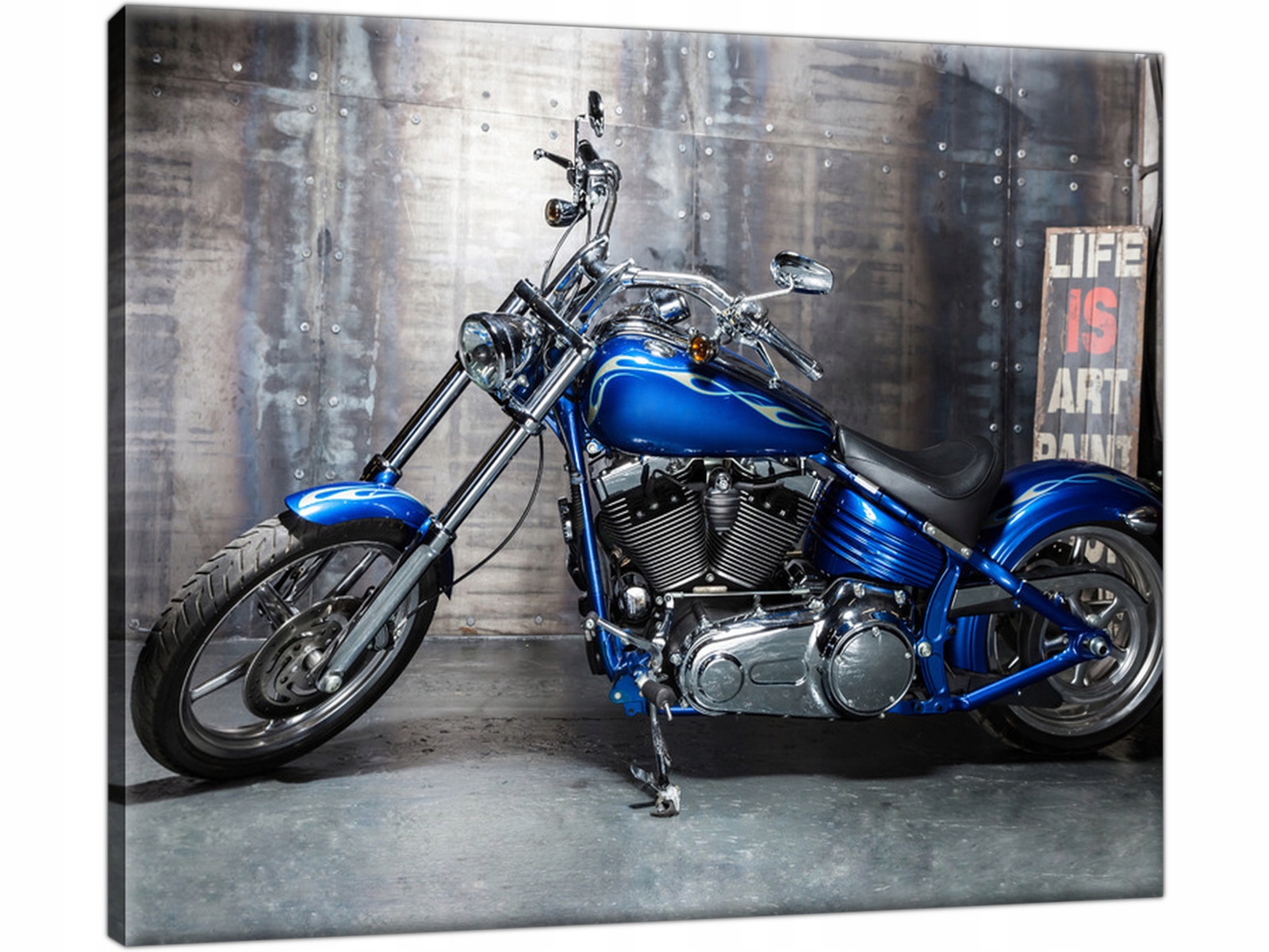 

Motor Motocykl Obraz 50x40 na płótnie dla syna