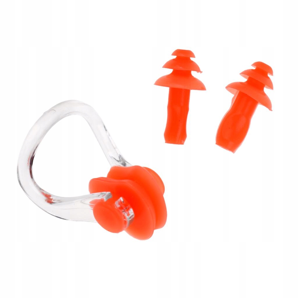 c/ Soft Silicone Nose Clip & Ear Set for Marka bez marki