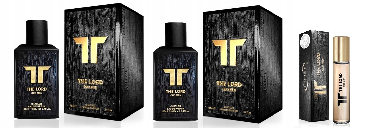 Chatler The Lord Oud Men 2x100 ml 30 ml parfémovaná voda Set