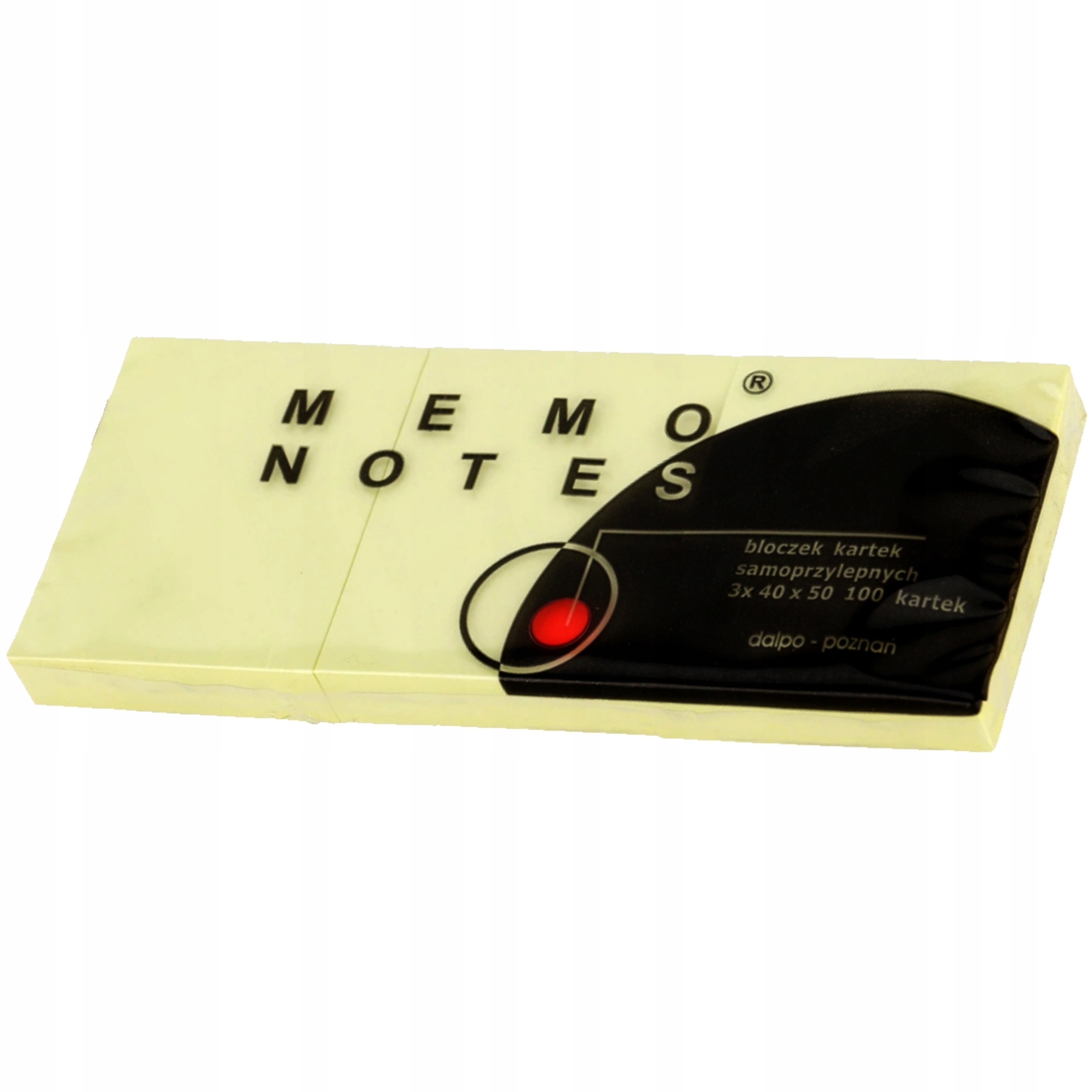 

Notes Samoprzylepny Memo Notes Zółty 40x50mm 3szt.