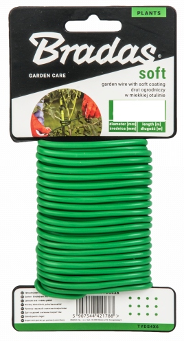 

Drut ogrodniczy w miękkiej otulinie Soft 4x6m