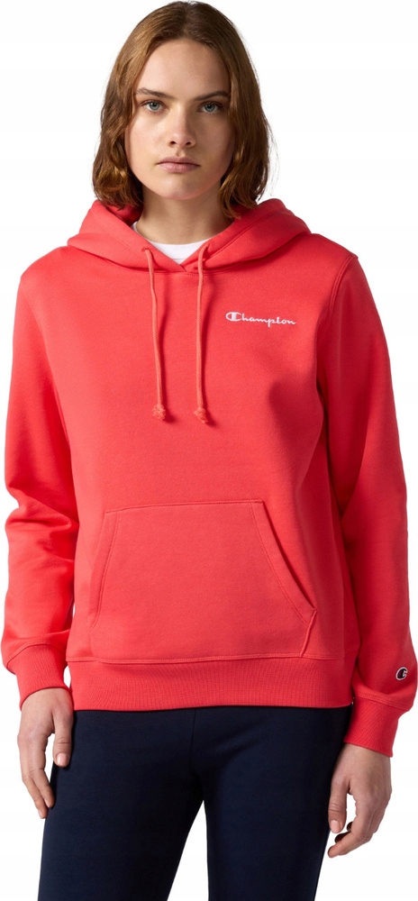 Mikina Champion Hooded Sweatshirt Korálová 118403 RS073 vel L