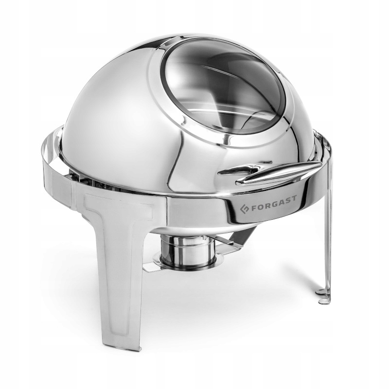 PODGRZEWACZ STOŁOWY ROLL-TOP Z WIZJEREM 6 L FORGAST FG03110V1