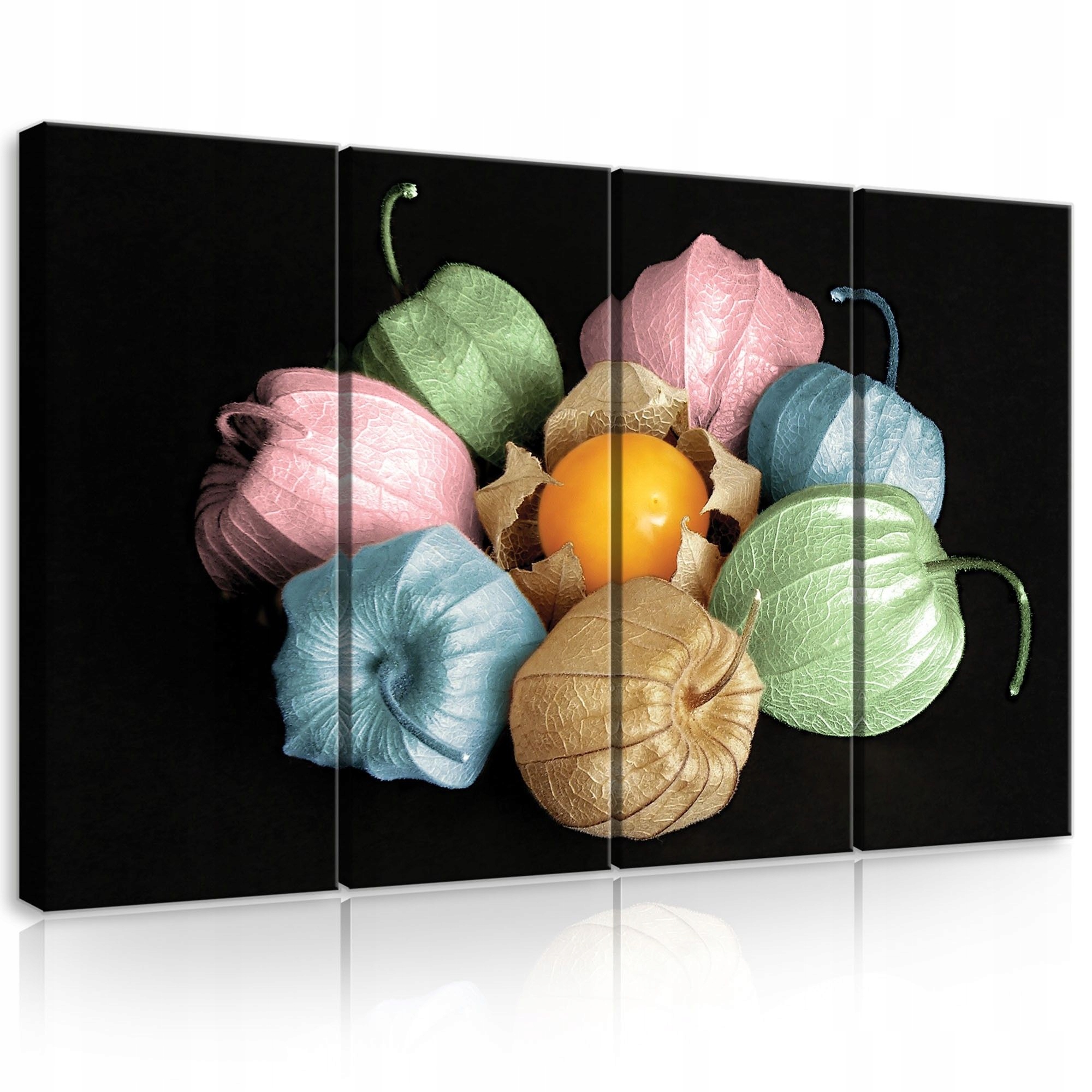 Obraz 120x80 Fizalis bobule farby zátišie príroda moderný interiérový dizajn