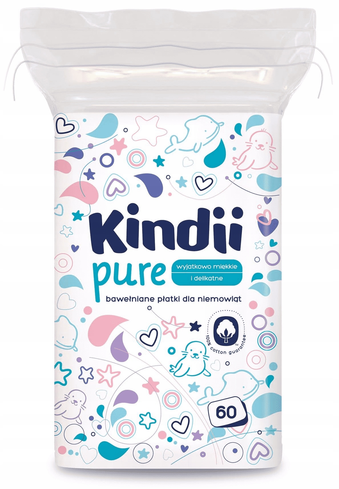 Cleanic KINDII płatki dla niemowląt baby pure 60sz