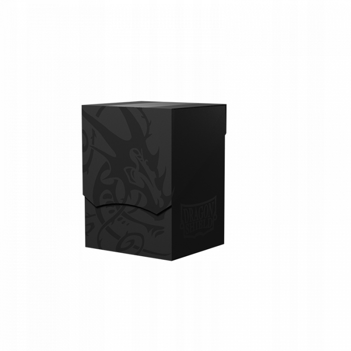 Pudełko na karty talię Pokemon MtG Magic Dragon Shield czarne Deckbox 100+