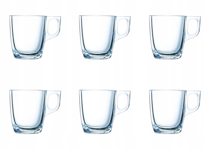 

Filiżanka Szklanka 6x 90 ml espresso kawa Luminarc