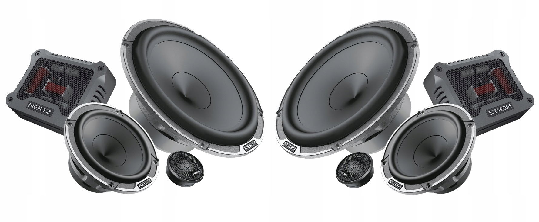 Hertz Mille Mpk 163.3 Pro System 3-Drożny 300W Głośniki Audio High-Res Mocn