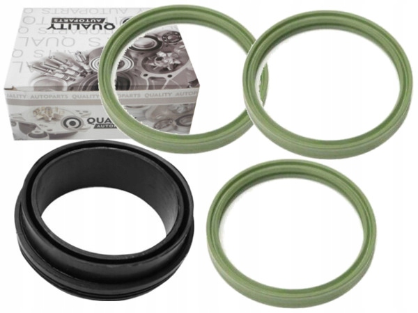 ZESTAW USZCZELEK PRZEWODÓW INTERCOOLERA do BMW M57