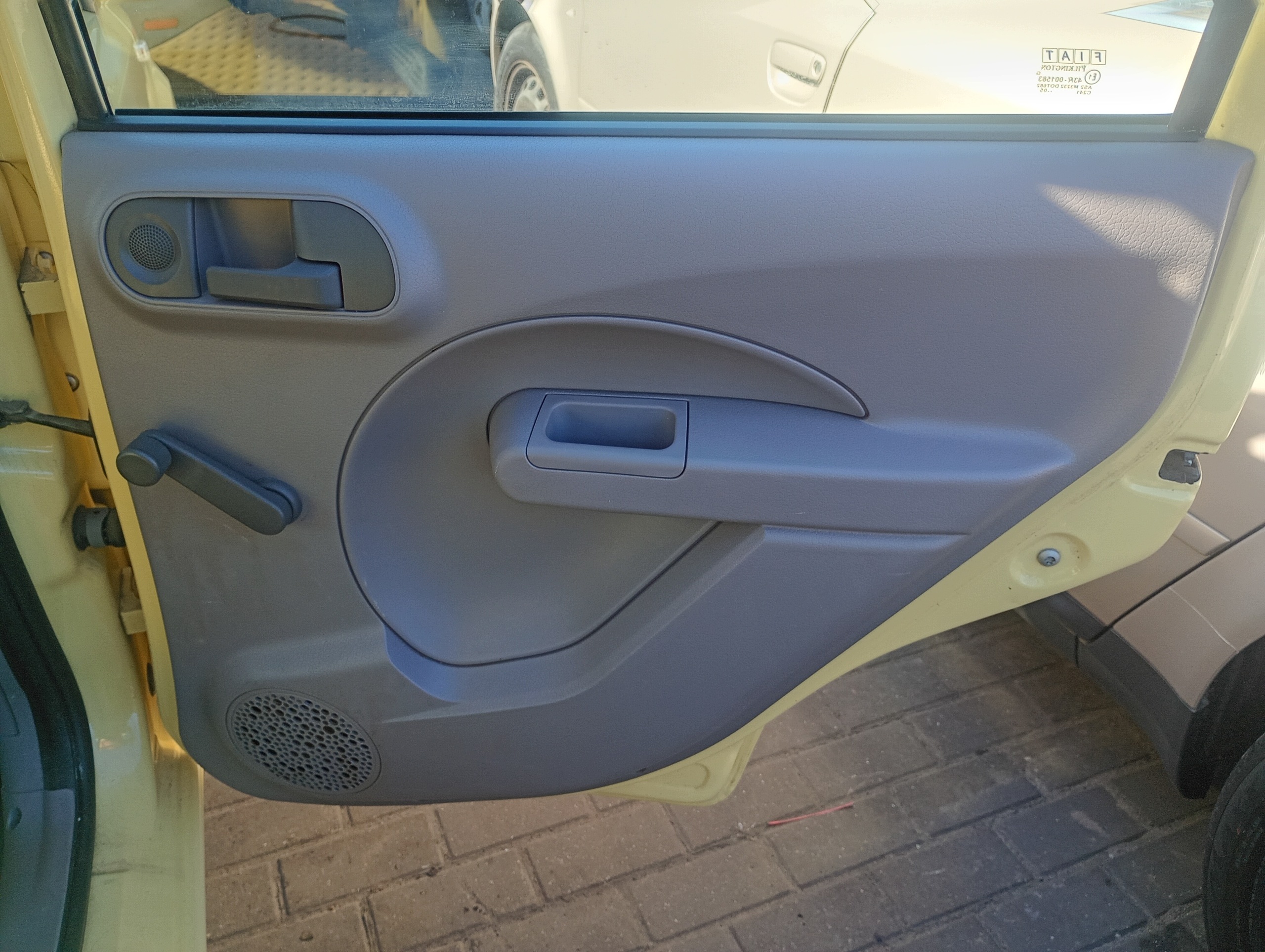 upholstery right side right rear part Fiat Panda 2 II 03-09