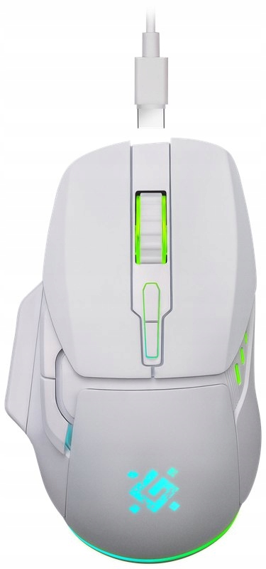 MYSZ DEFENDER GM-009 STIX RF BEZPRZEWODOWA 3200dpi 7P BIAŁA — 5