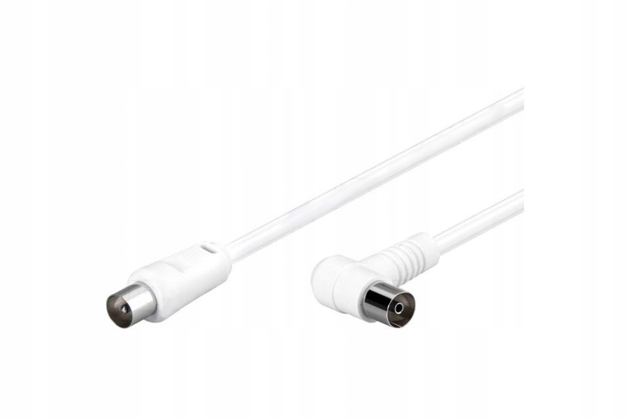 

Goobay Kabel 75OHM 2,5m Podwójnie Ekranowany Biały