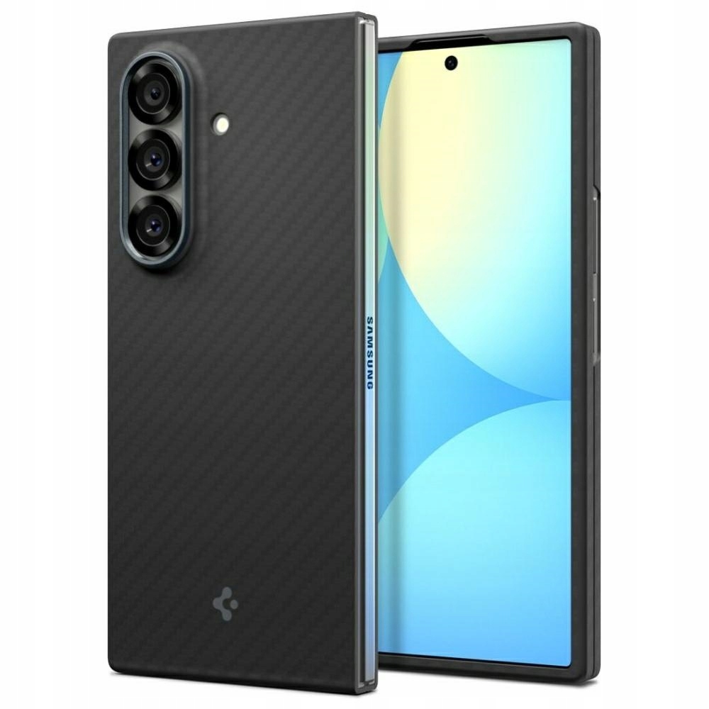 Pouzdro Spigen AirSkin Aramid pro Samsung Galaxy Z Fold7, černé