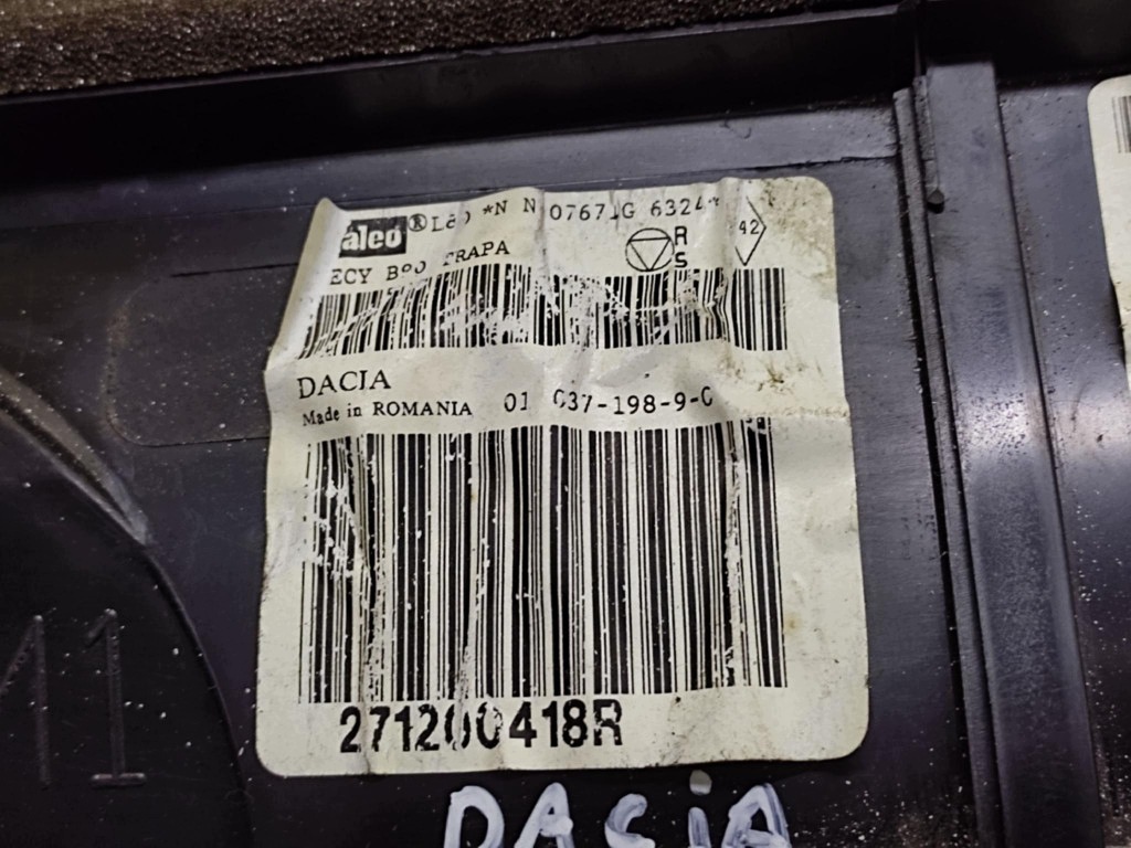 DACIA SANDERO heizgebläse
