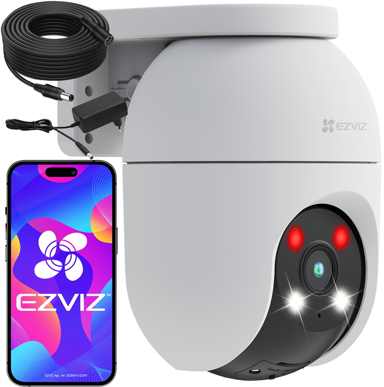 WiFi kamera Ezviz C8c 4MP 2K+ Dual Light Vonkajšia Sledovanie pohybu