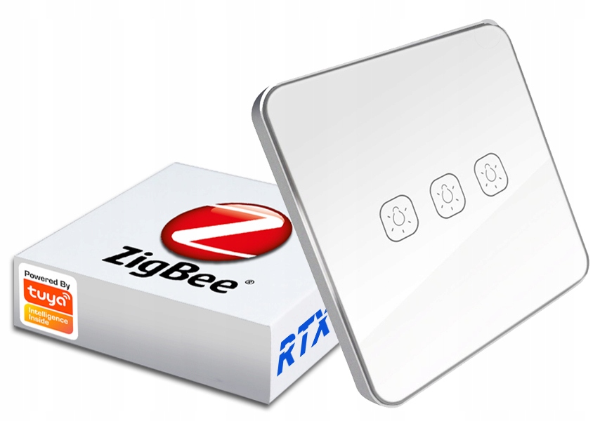 

Włącznik Światła 3obw. ZigBee Tuya #Działa bez N