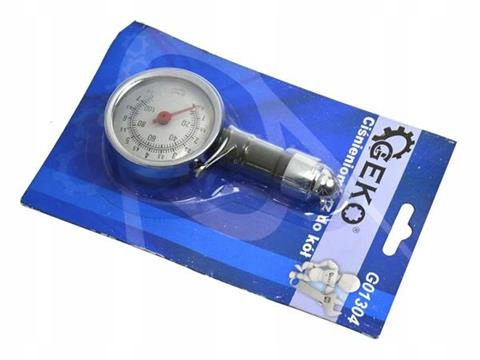 CIŚNIENIOMIERZ DO KÓŁ METALOWY 0,5-7,5BAR GEKO EAN (GTIN) 5901477104114