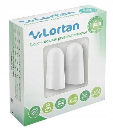 

Lortan, stopery do uszu piankowe, 2 szt.