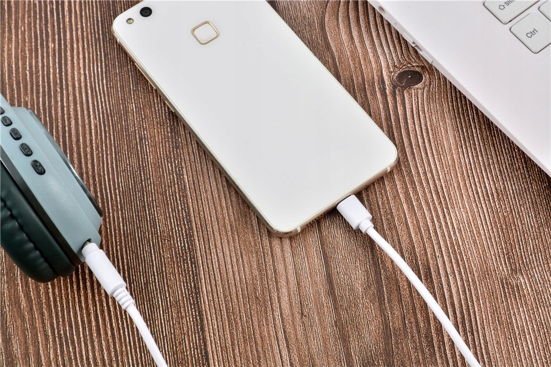 KABEL MICRO USB DO JACK 3,5 mm AUX AUDIO 4 POLOWY Marka Inna