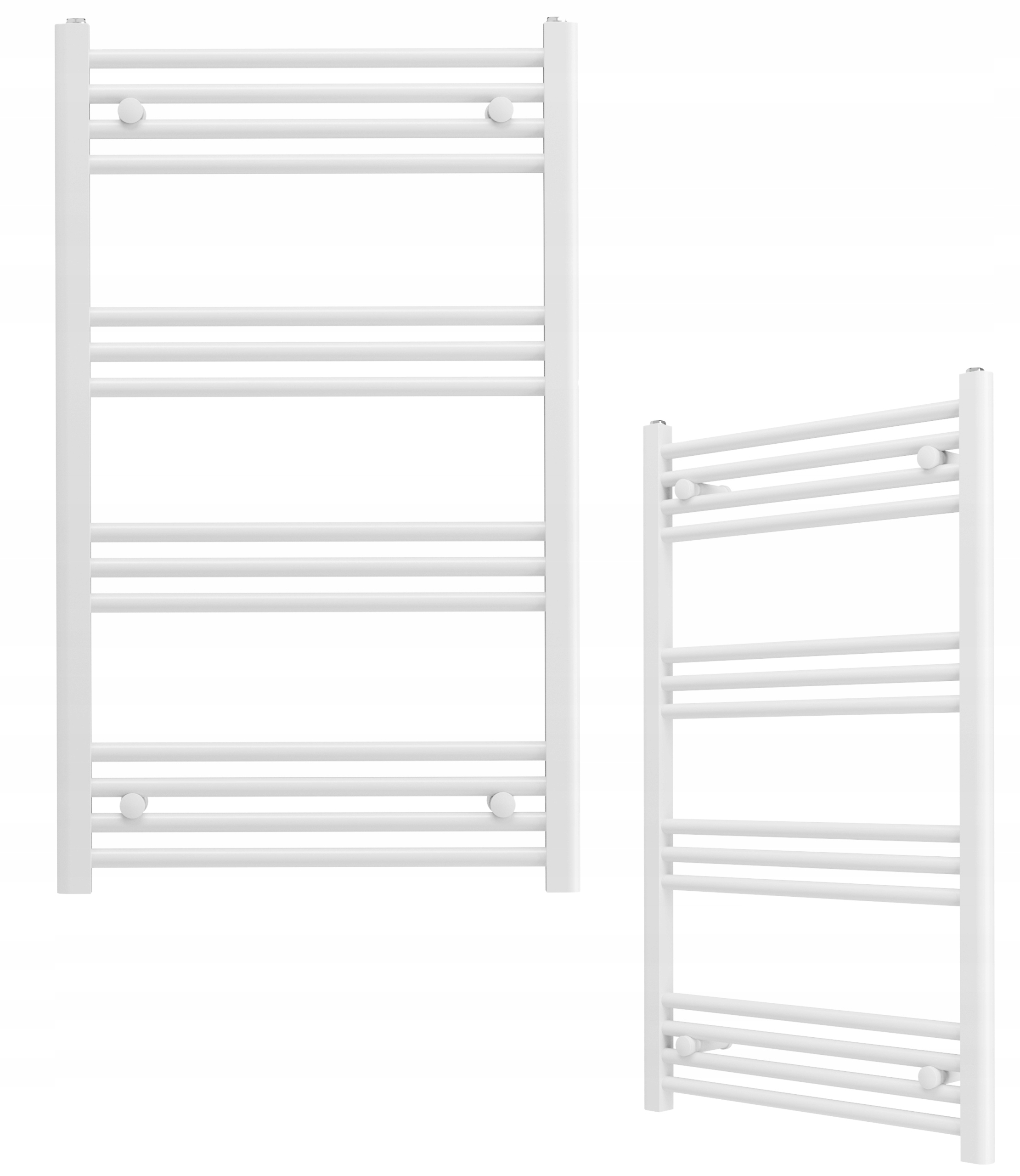 Kúpeľňový Ohrievač Biely Rebrík Breno 60x100 cm Moderný Kalorifer